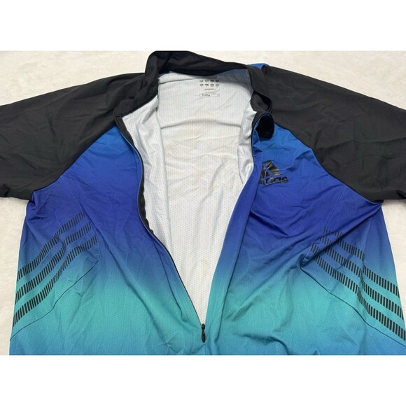 MEN'S ADIDAS 2011 CYCLISMO CYCLING BICYCLE SHIRT JERSEY MAILLOT SIZE Large - Picture 3 of 7